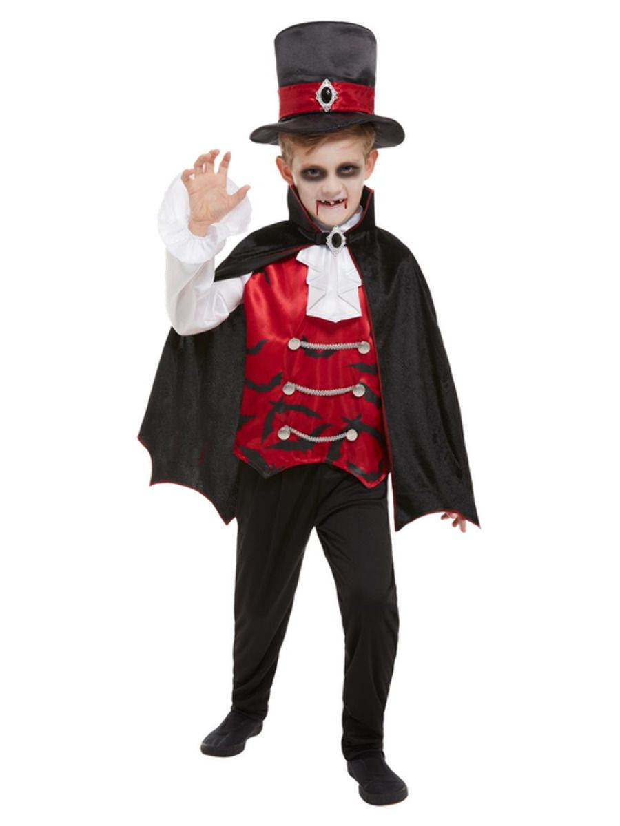 Vampire Costume, Black - S