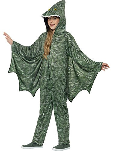 Pterodactyl Dinosaur Costume, Green - M