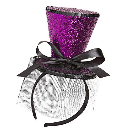 Purple Mini Top Hat