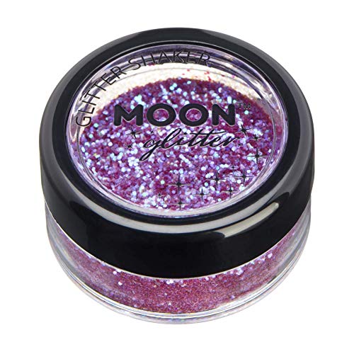 Moon Glitter Iridescent Glitter Shakers, Purple