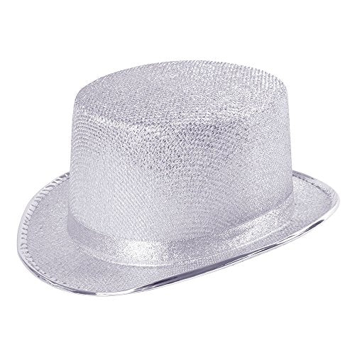 Silver top hat