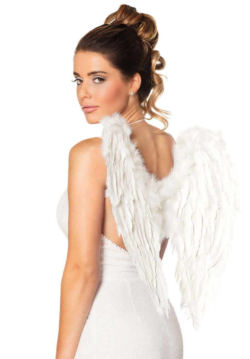 White Angel Wings - Small