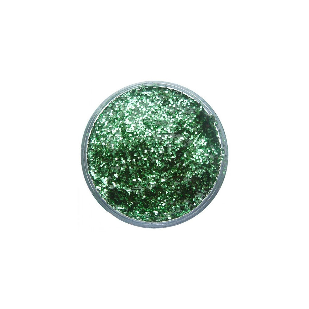 Glitter GEL 12ml - BRIGHT GREEN (min6) (rrp¬£3.69)