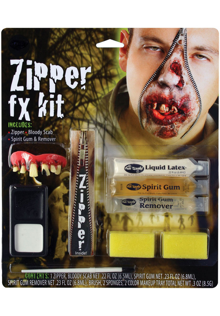 Zombie Zipper Make-up Accessory