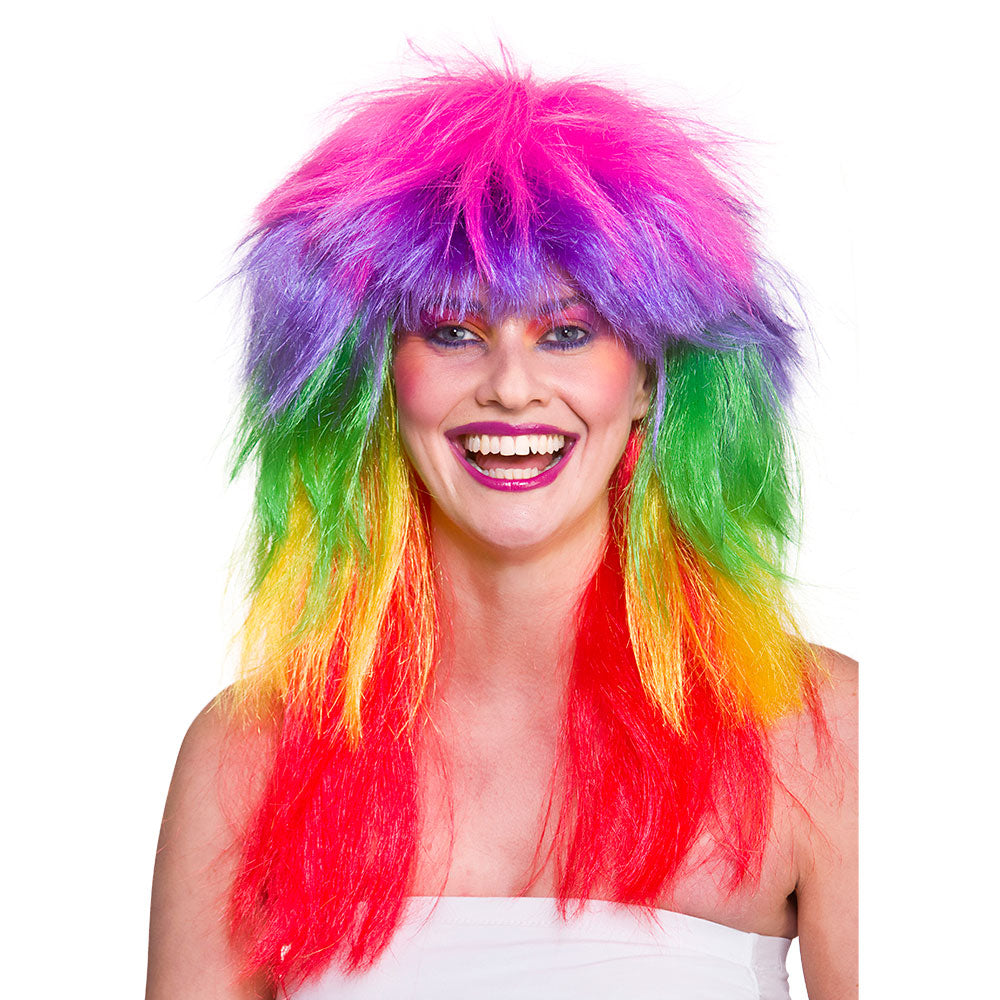 Glam Rainbow Wig