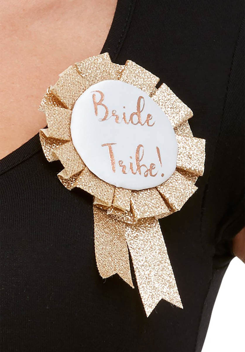 Bride Tribe Rosette, Rose Gold