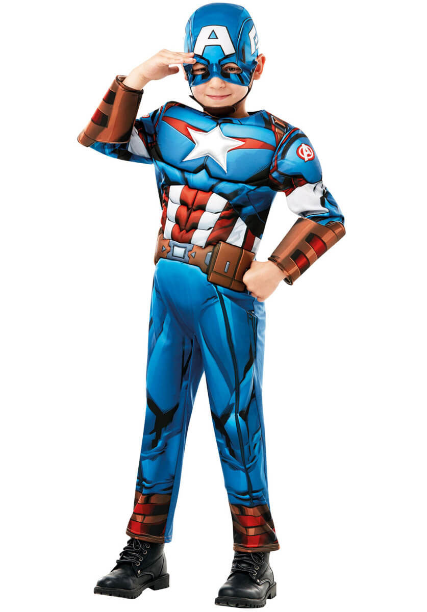 Captain America Deluxe Child Costume