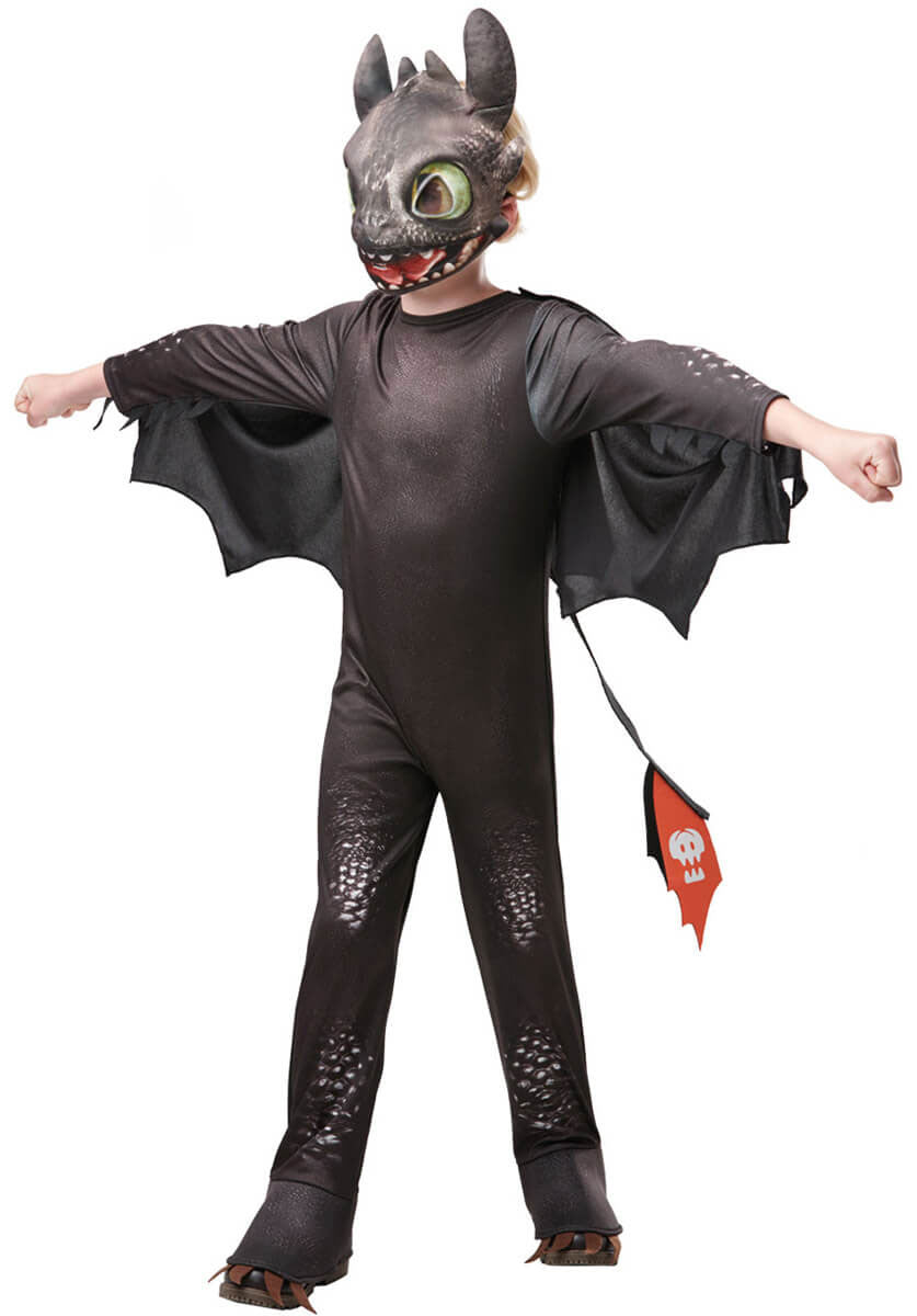 Toothless Child Costume-How to Train Your Dragon The Hidden World