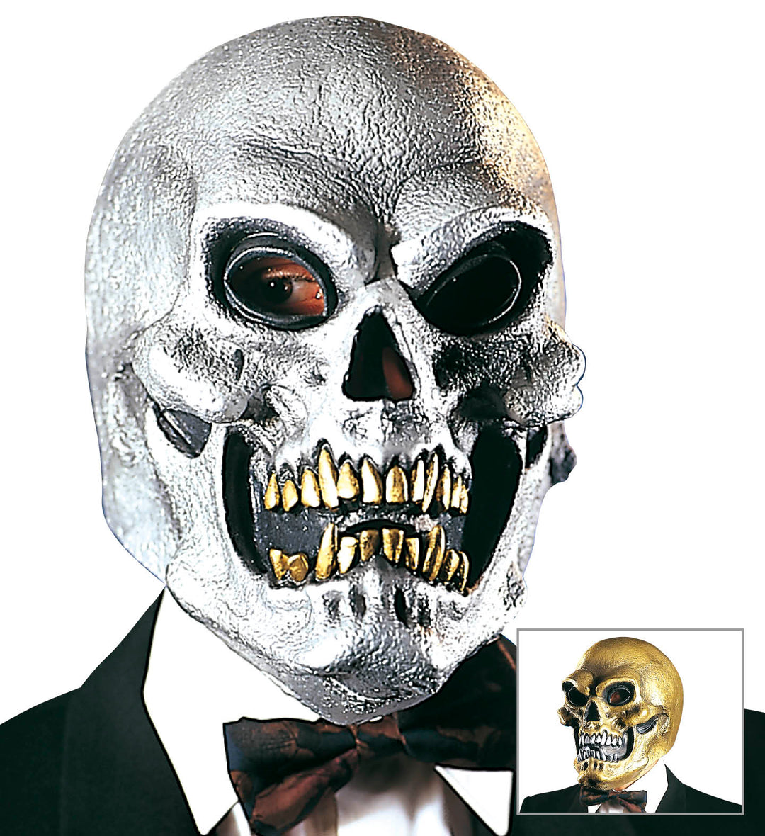 SKULL MASK GOLD or SILVER