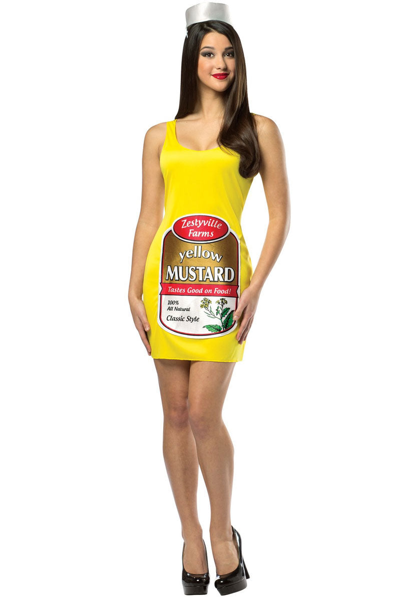 Zestyville Mustard Dress