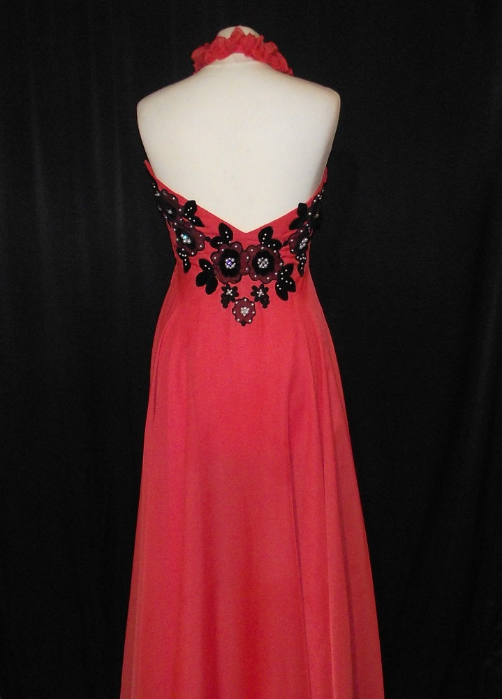 70s Glam Lady (Orange)(£60.00 HIRE ONLY)