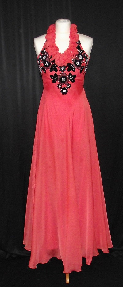 70s Glam Lady (Orange)(£60.00 HIRE ONLY)