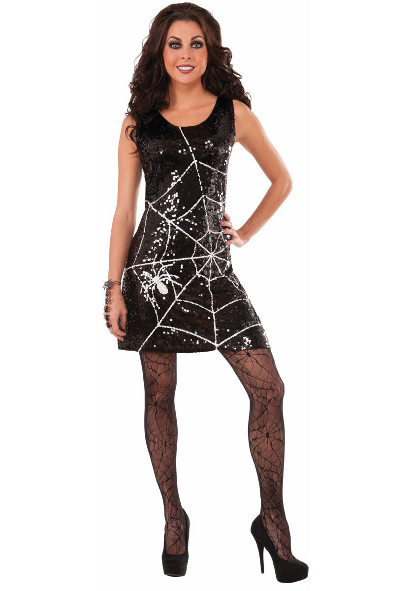 Sequin Spider Web Costume