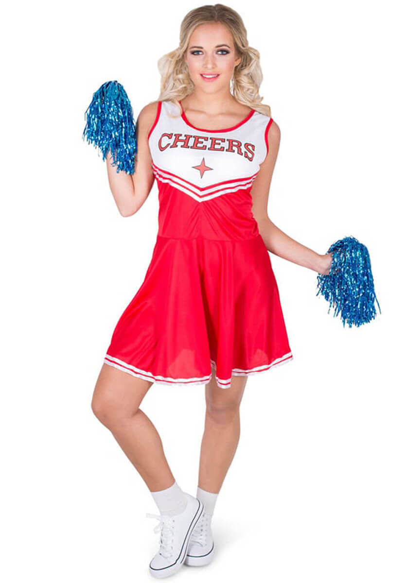Cheerleader Red Costume