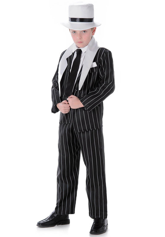 Gangster Boss Child Costume