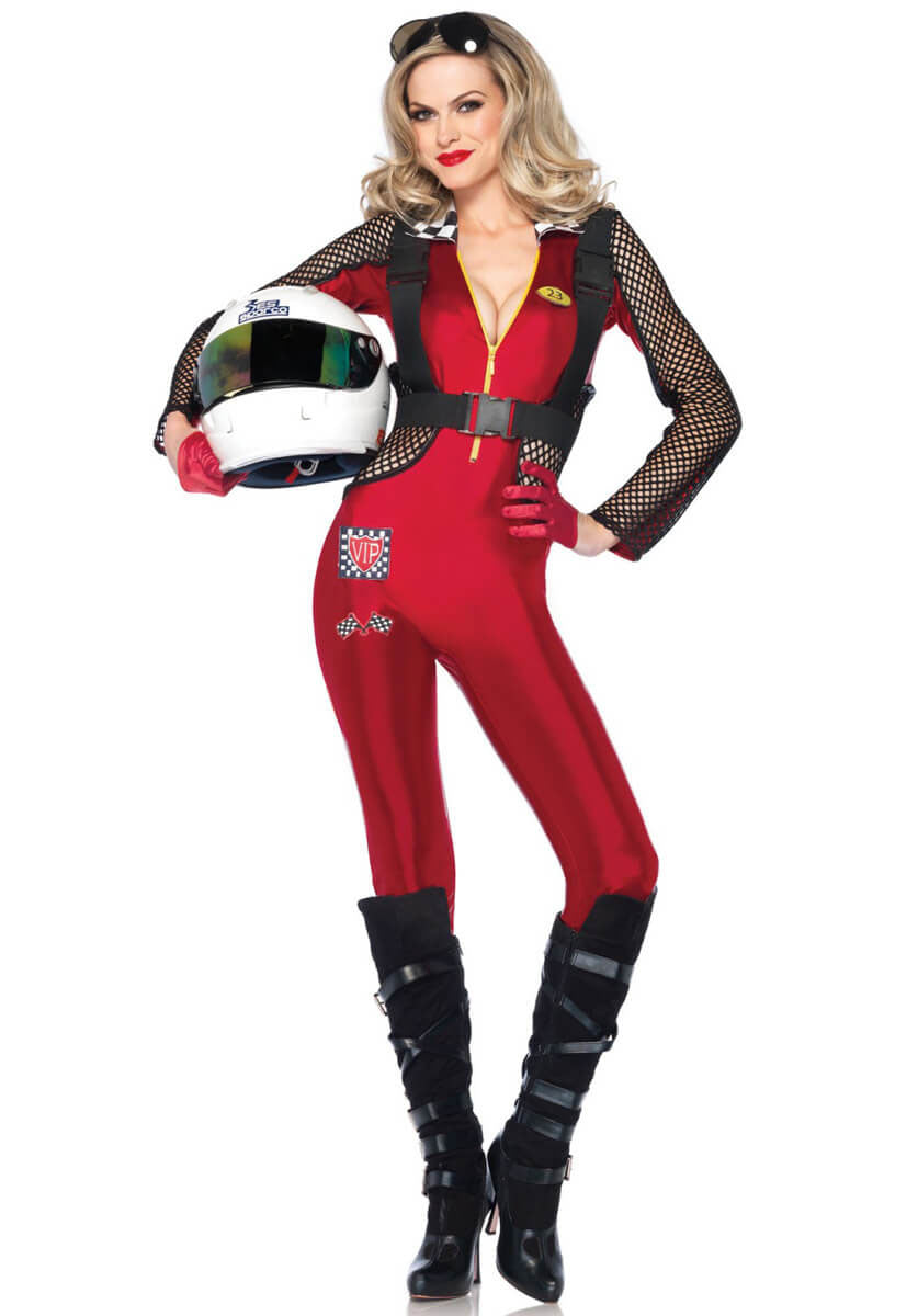 Pitstop Penny Race Car Driver Costume