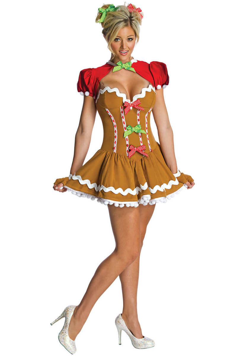 Ladies Gingerbread Costume