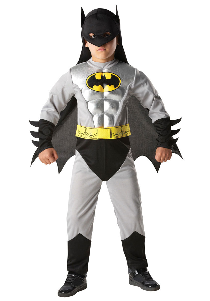 Muscle Chest Classic Batman Costume, Child