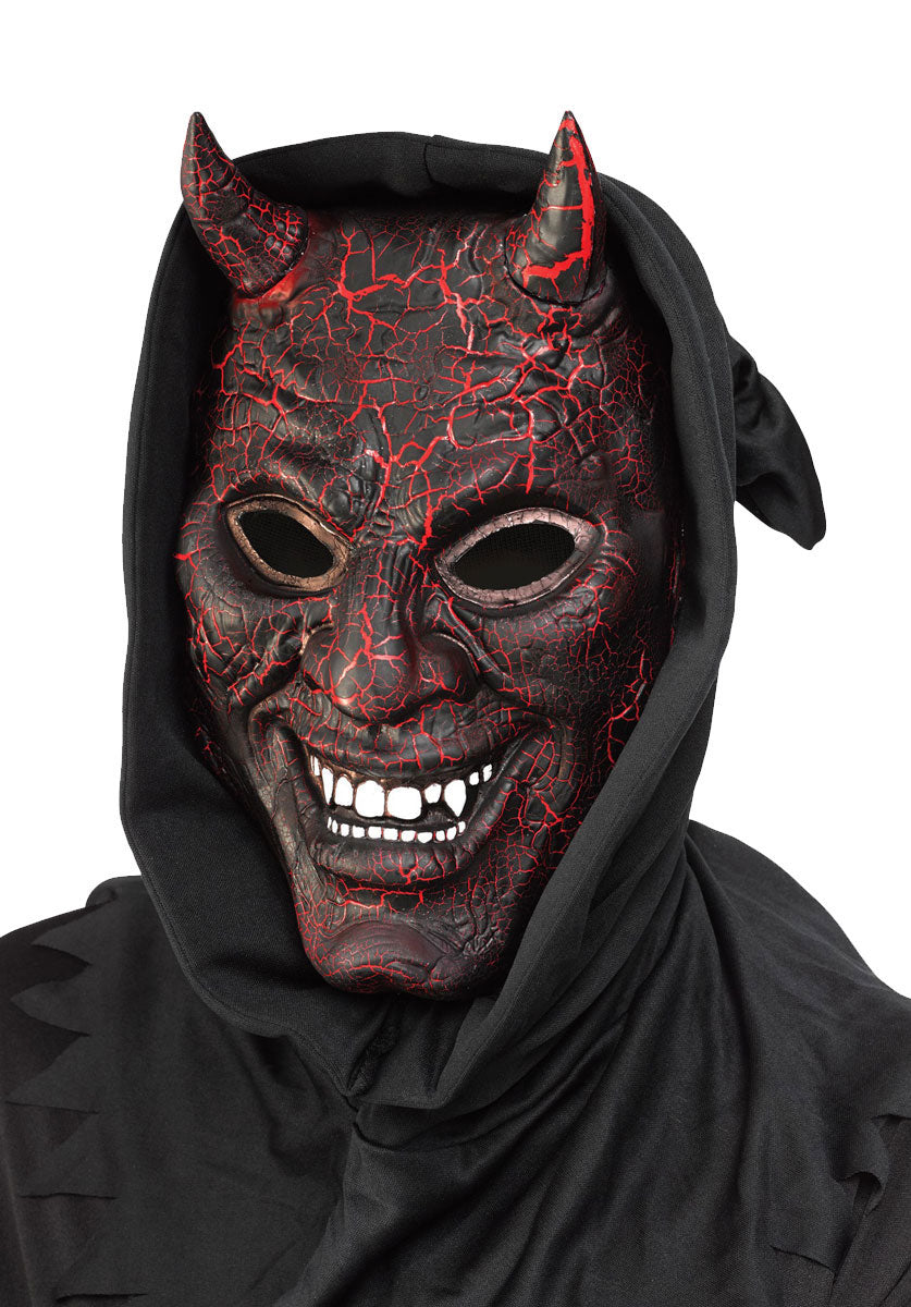Smouldering Devil Red Mask