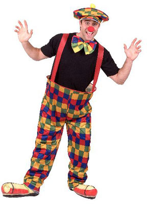 Clown Costume ADULT m