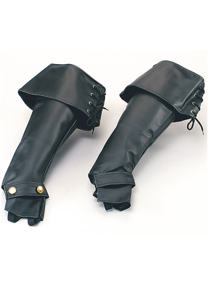 Pirate Black Boot Covers