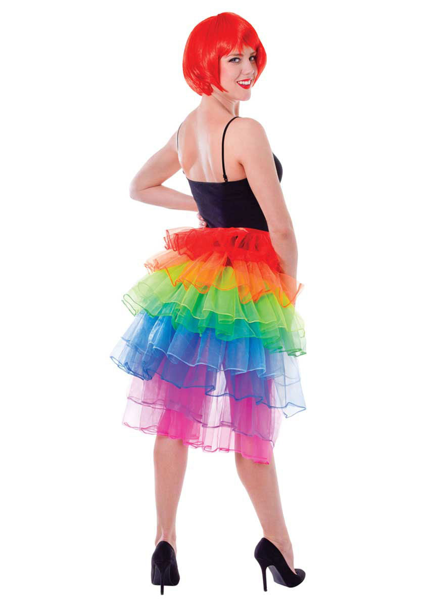 Skirt Bustle Rainbow Colour
