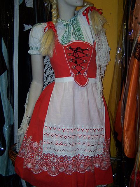 bavarian beer festival bar wench dirndl dress (HIRE ONLY)