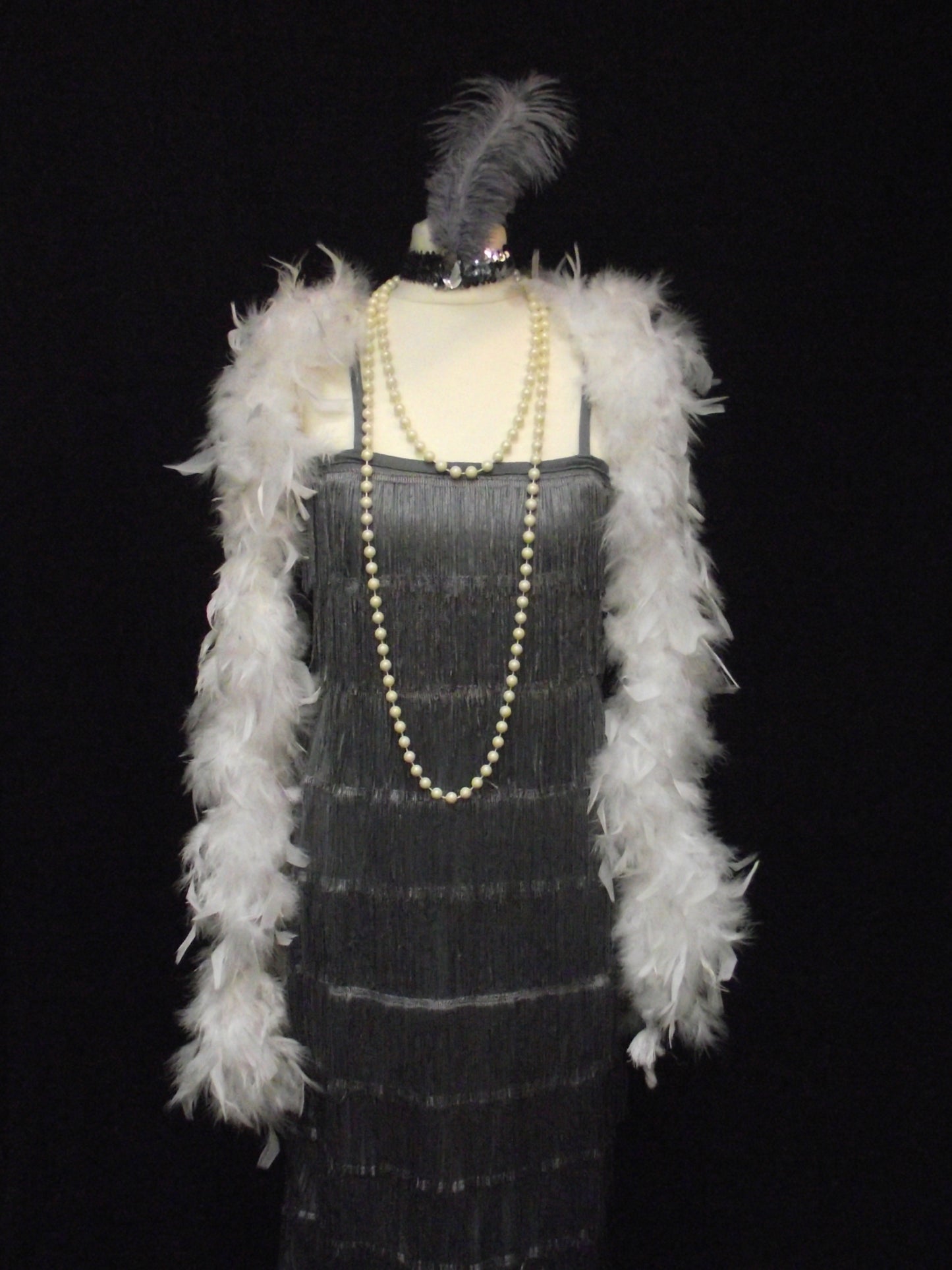1920s Flapper Girl (Grey Silver)(£40.00 HIRE ONLY)