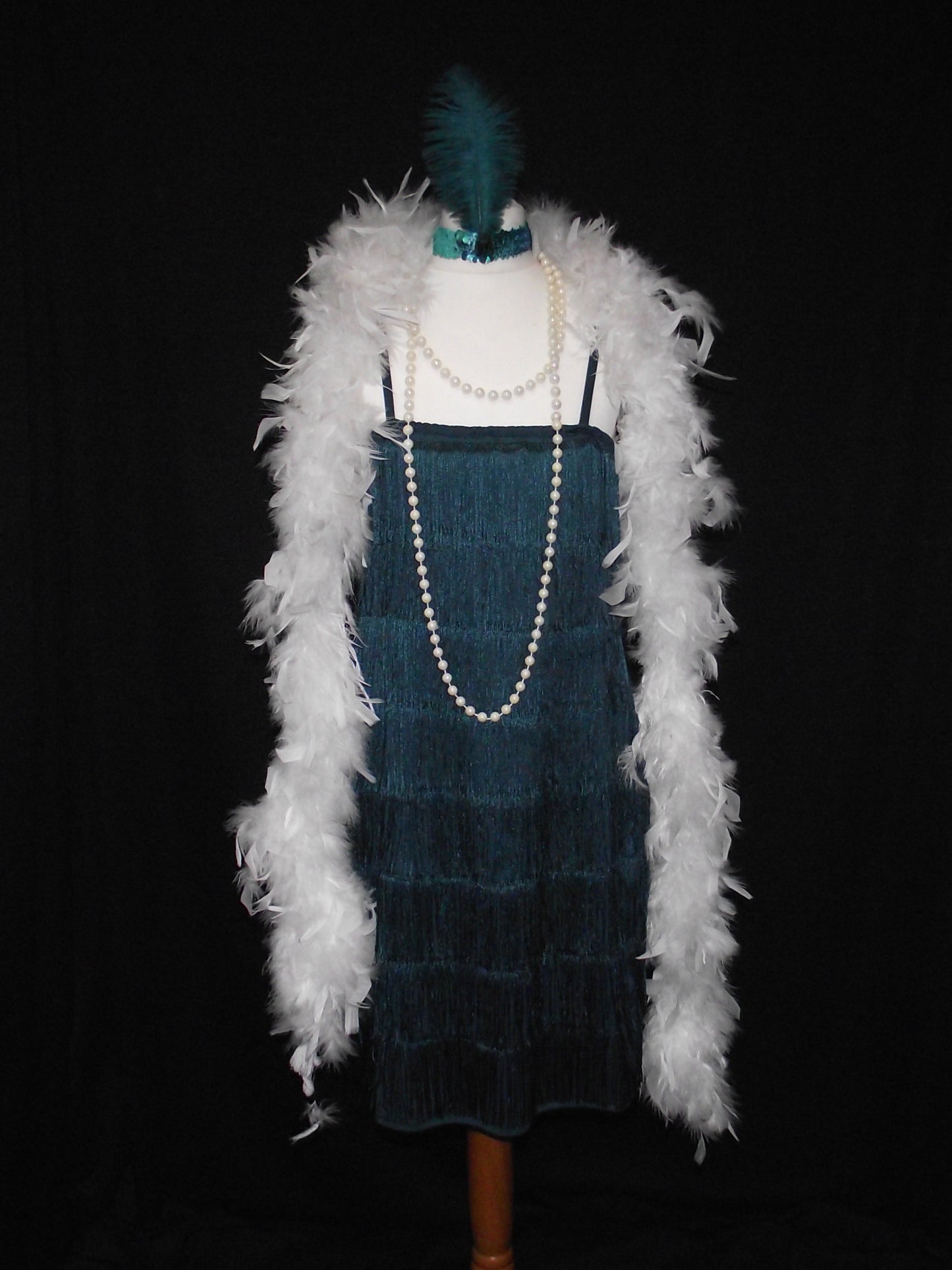 1920s Flapper Girl (Teal)(£40.00 HIRE ONLY)