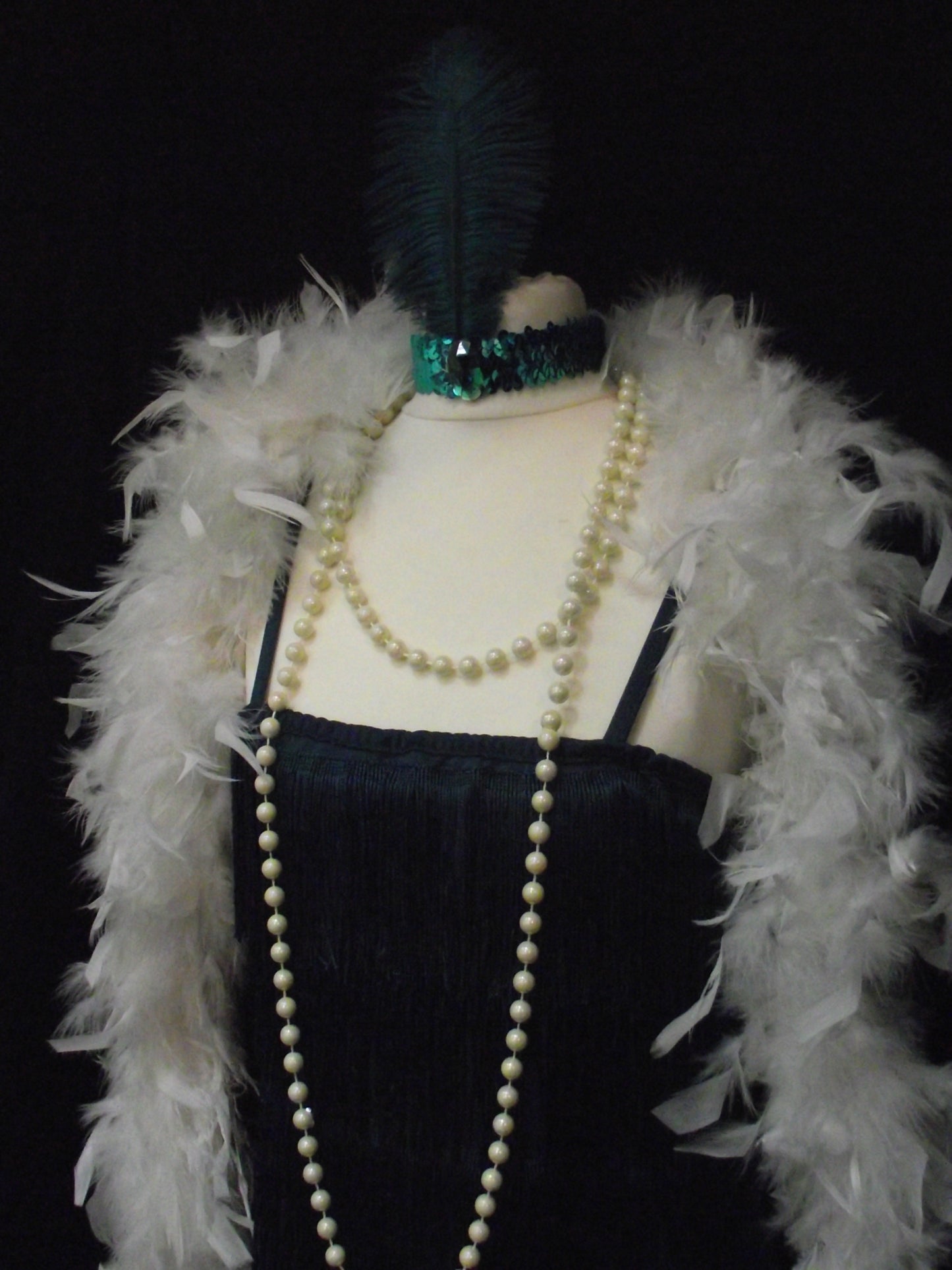 1920s Flapper Girl (Teal)(£40.00 HIRE ONLY)