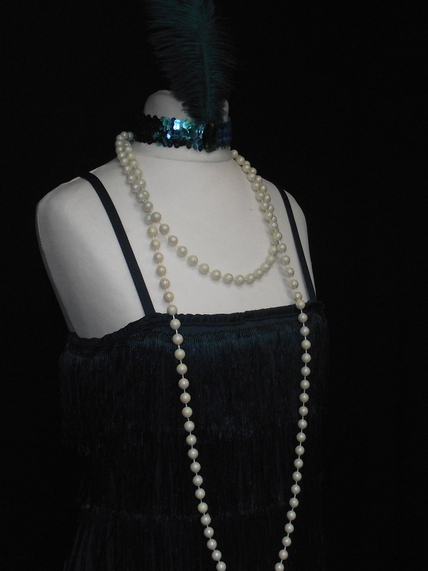 1920s Flapper Girl (Teal)(£40.00 HIRE ONLY)