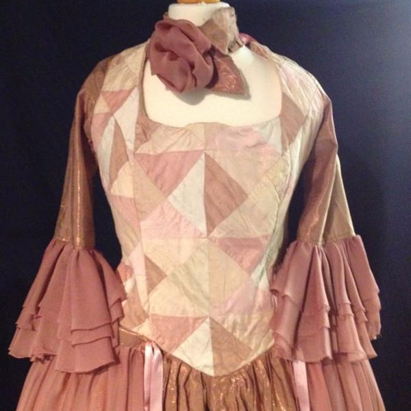 18th Century Dress in Pale Pink (HIRE ONLY)