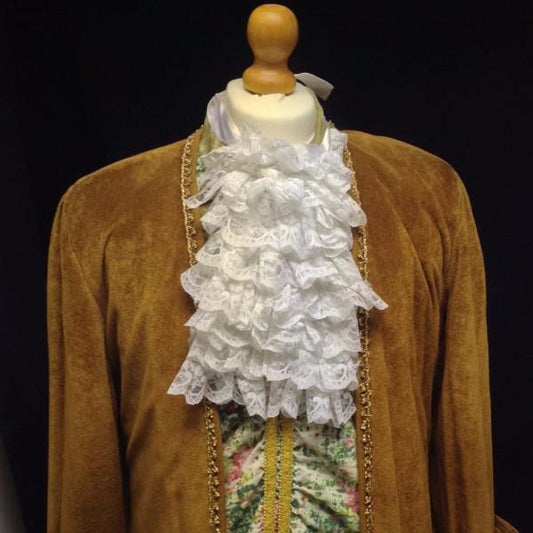18th Century Court Gent in Rust and Floral Fabric (£55.00 HIRE ONLY)
