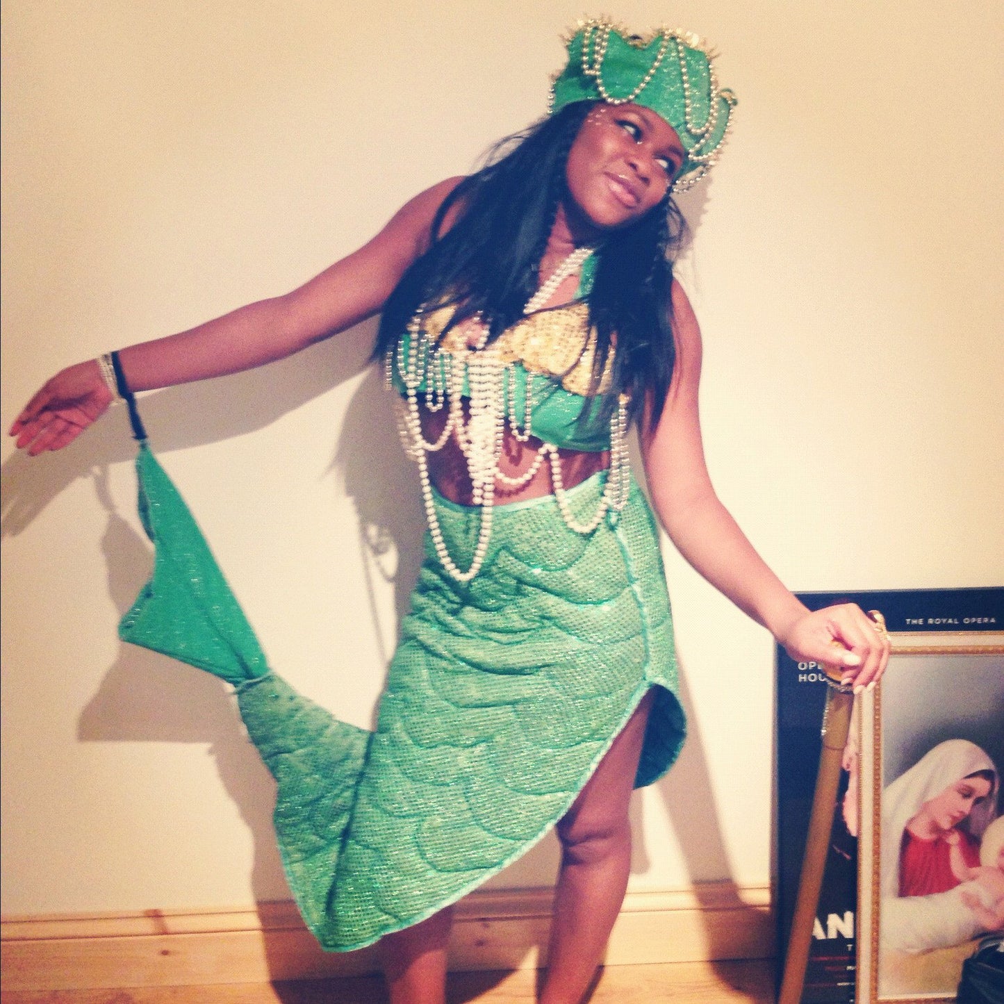 Green Mermaid (£50.00 HIRE ONLY)