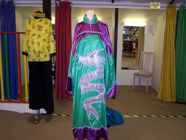 japanese empress silk dragon robes (HIRE ONLY)
