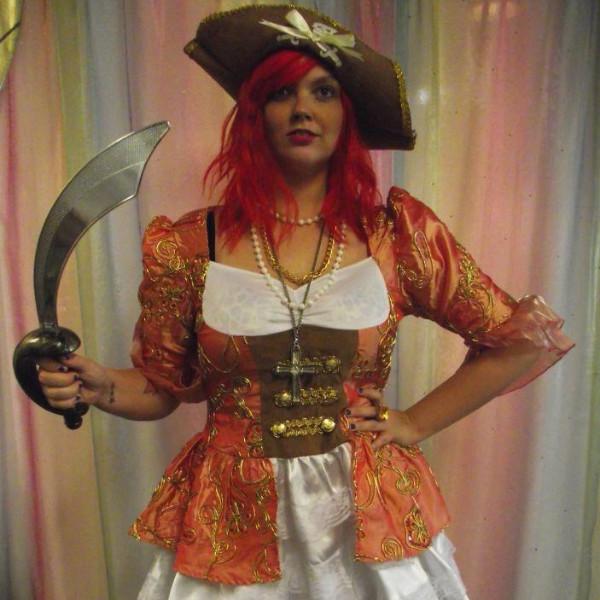 Lady Pirate Dress (£35.00 HIRE ONLY)