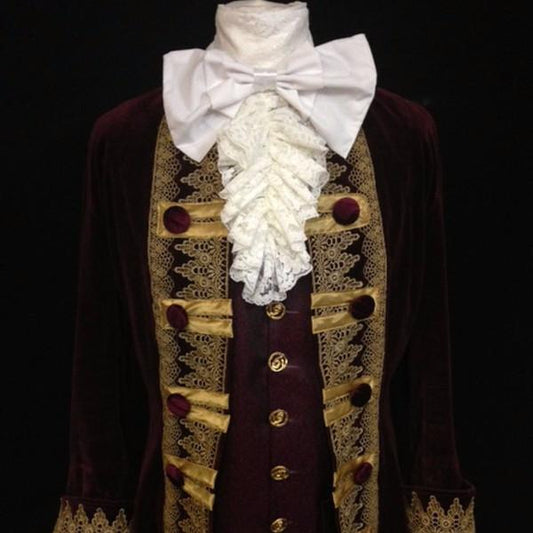 18th Century Court Gent in Purple (£70.00 HIRE ONLY)