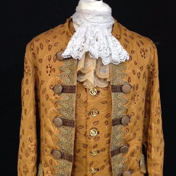 18th Century Court Gent in Gold and Brown (HIRE ONLY)