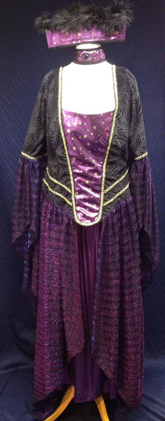 Medieval Lady in Purple (£40.00 HIRE ONLY)