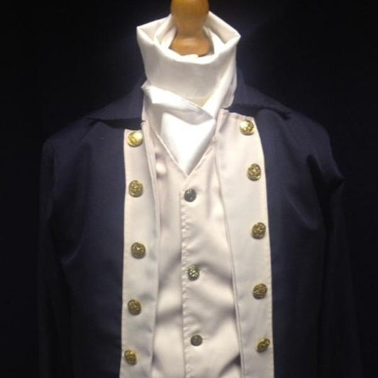 Regency Naval Man (£60 Blue & Cream) (HIRE ONLY)