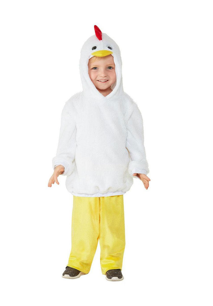 Toddler Chicken Costume, White