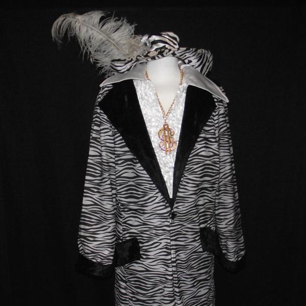 Pimp Daddy (Zebra) (£60.00 HIRE ONLY)