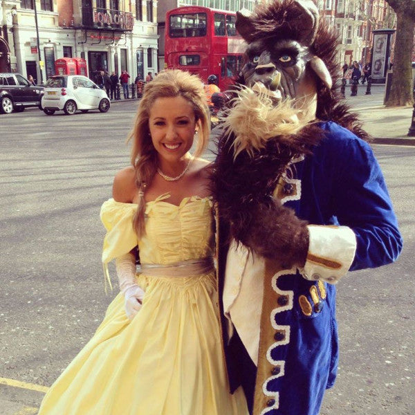 Belle and Beast costumes