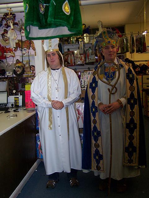 bishops and cardinals costumes (£60 HIRE ONLY)