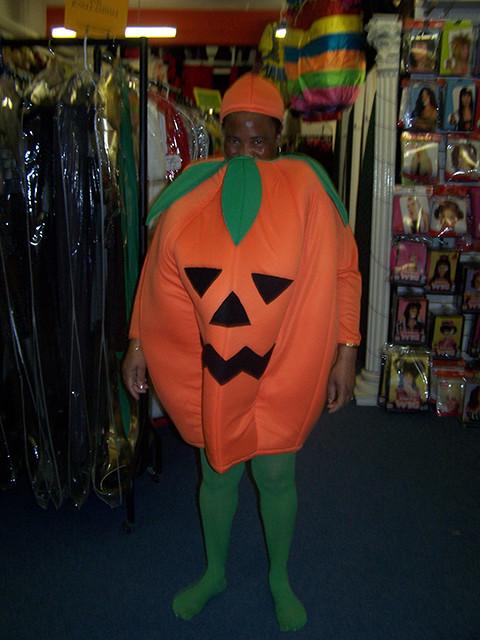 cheeky pumpkin costume (£60.00 HIRE ONLY)