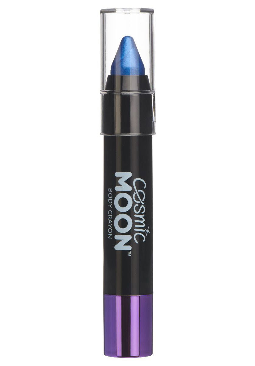 Cosmic Moon Metallic Body Crayons, Blue