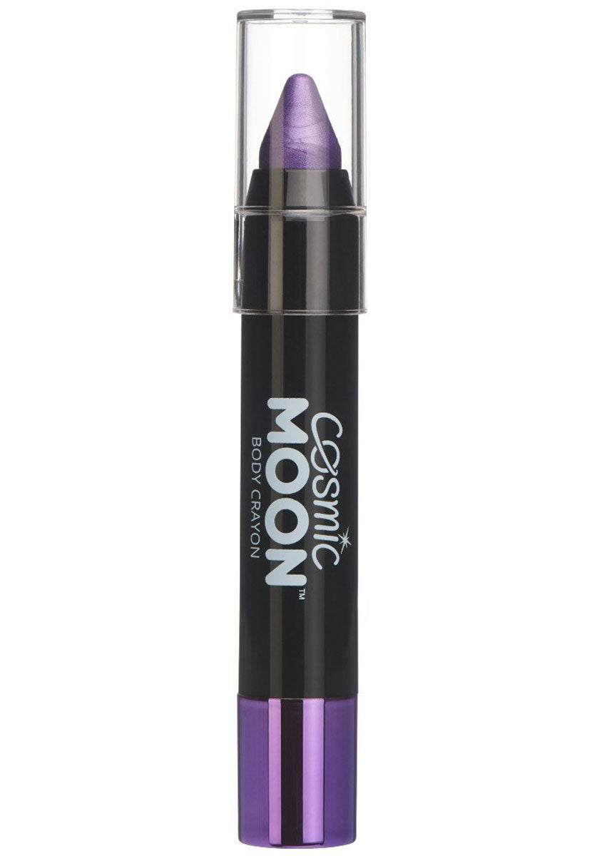 Cosmic Moon Metallic Body Crayons, Purple