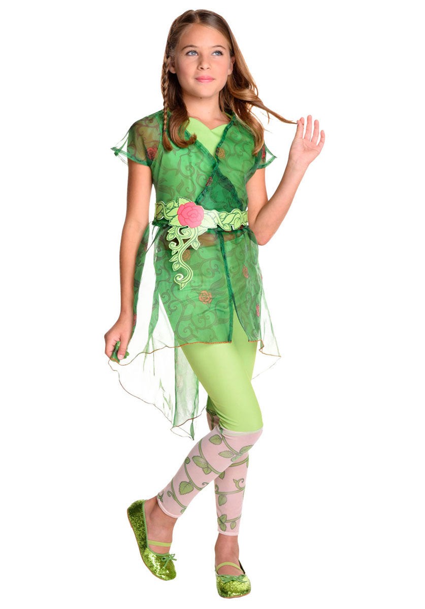 Poison Ivy Deluxe DC Girls Costume