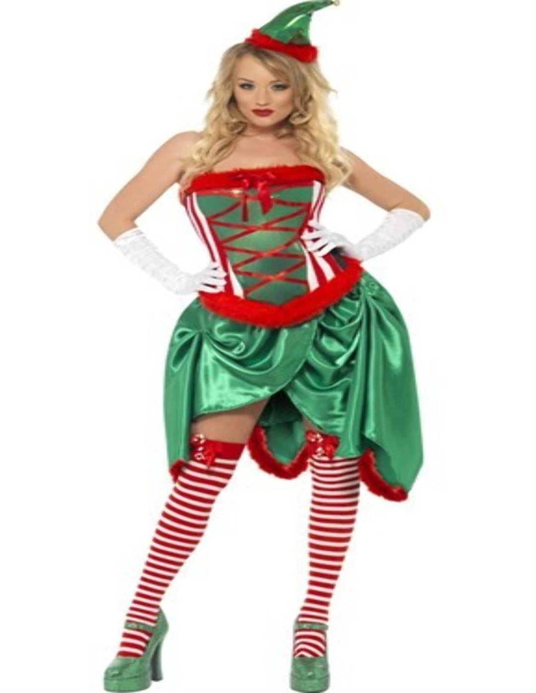 Fever Elf Burlesque Costume(M)