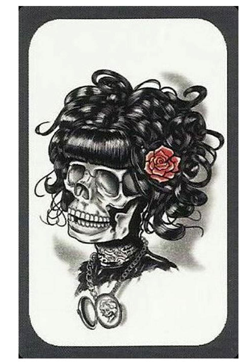 Goth Doris The Dead Temporary Tattoo
